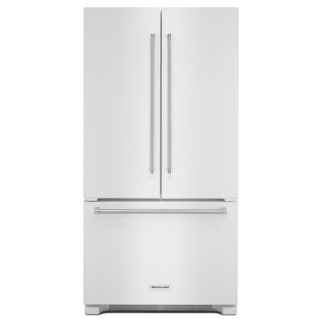 KitchenAid KRFC302EWH 22 cu. ft. CounterDepth French Door