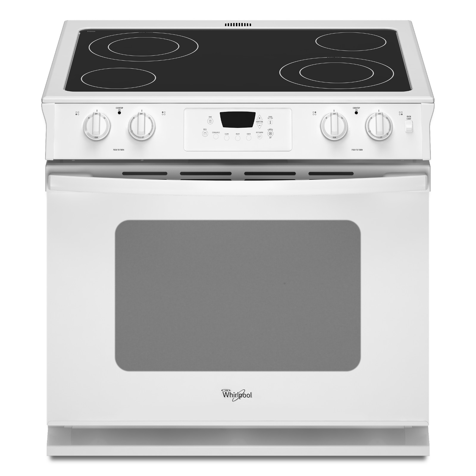 Whirlpool WDE350LVQ 4.5 cu. ft. DropIn Electric Range White