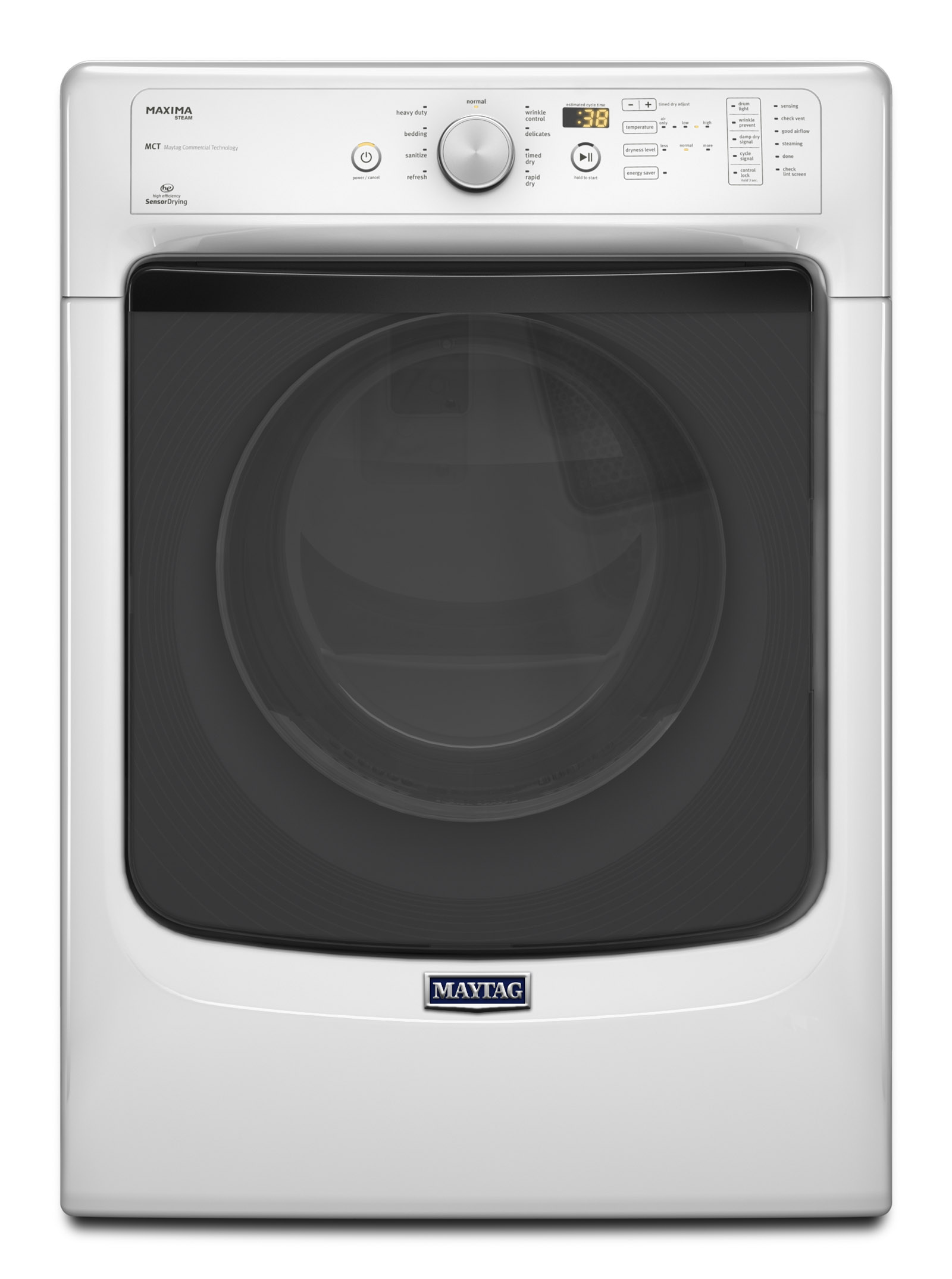 Maytag MED5100DW 7.4 cu. ft. Maxima® Electric Dryer w/ Steam Cycle