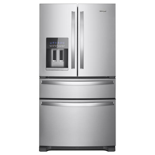 Whirlpool Wrx735sdhz 25 Cu Ft 4 Door French Door Refrigerator Stainless Steel