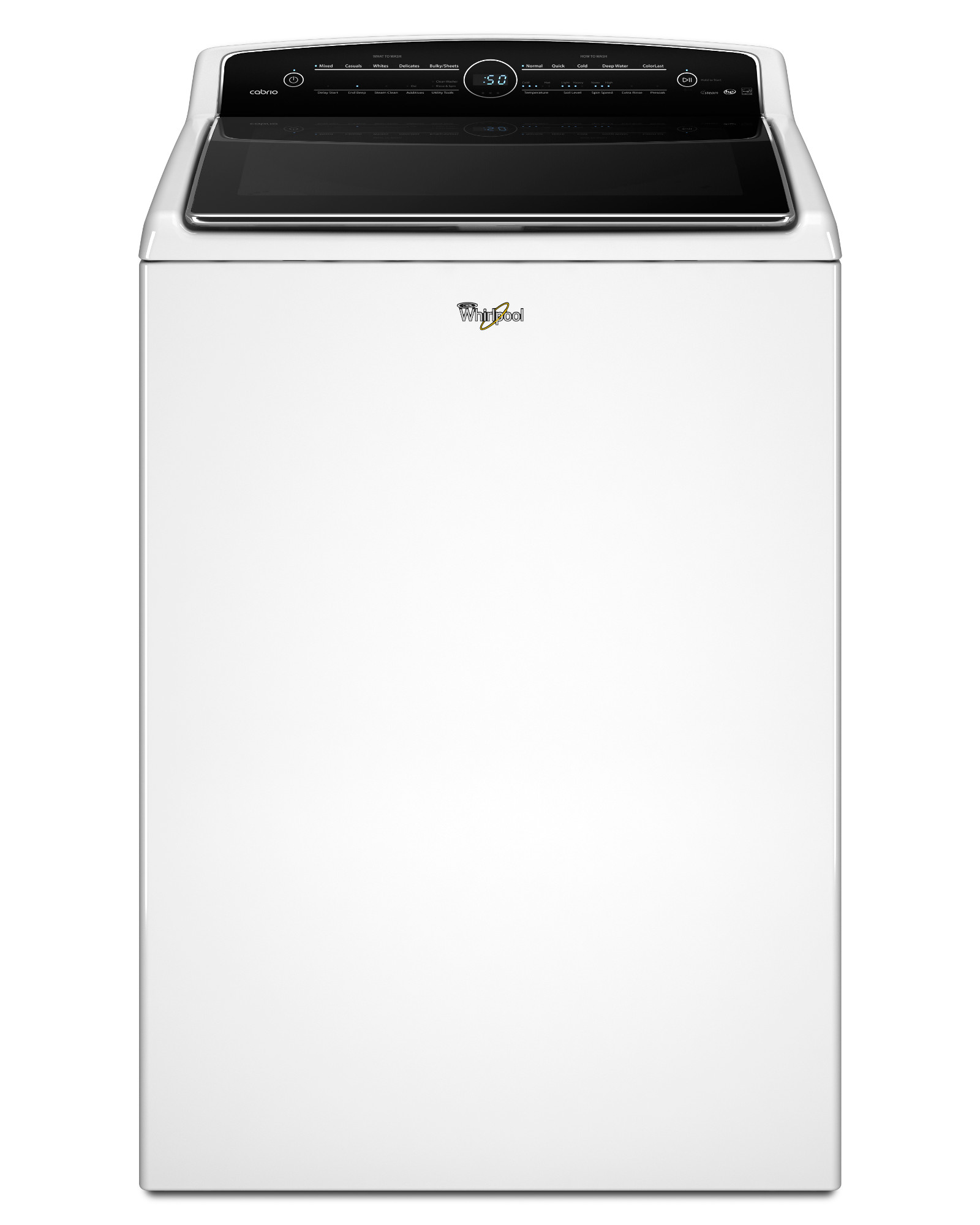 Whirlpool WTW8500DW 5.3 cu. ft. Cabrio® Top Load Washer w/ Intuitive