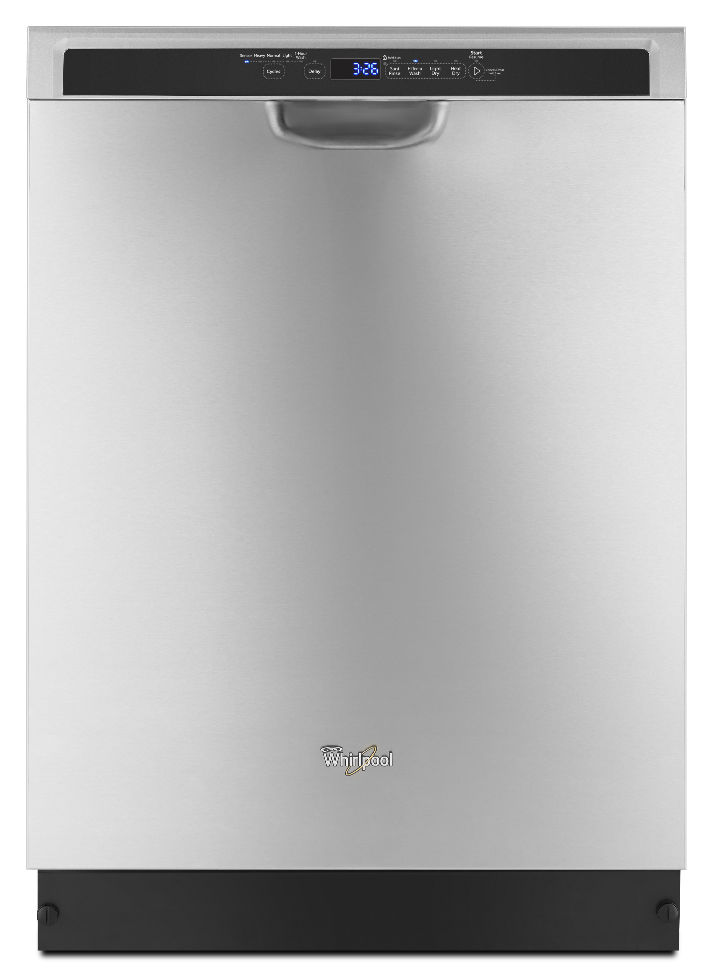 Whirlpool WDF560SAFM 24 Built-In Dishwasher w\/ Adaptive Wash Technology - Stainless Steel