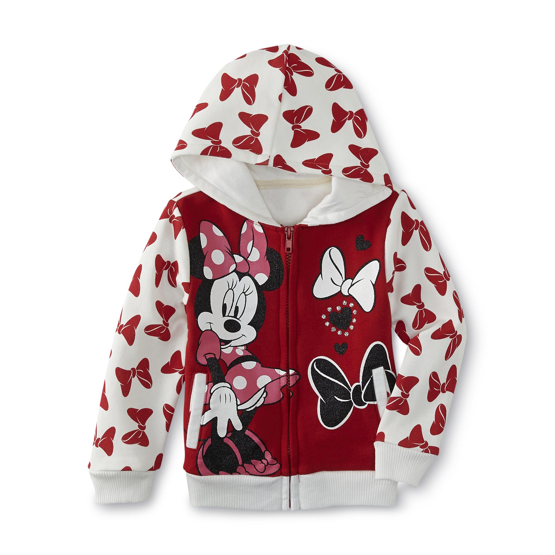 Disney Minnie Mouse Infant & Toddler Girl's Fleece Hoodie Jacket