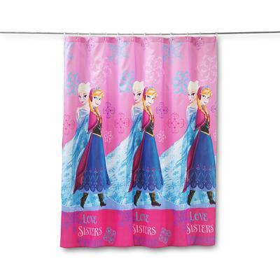 Disney Frozen Fabric Shower Curtain Elsa Amp Anna Home