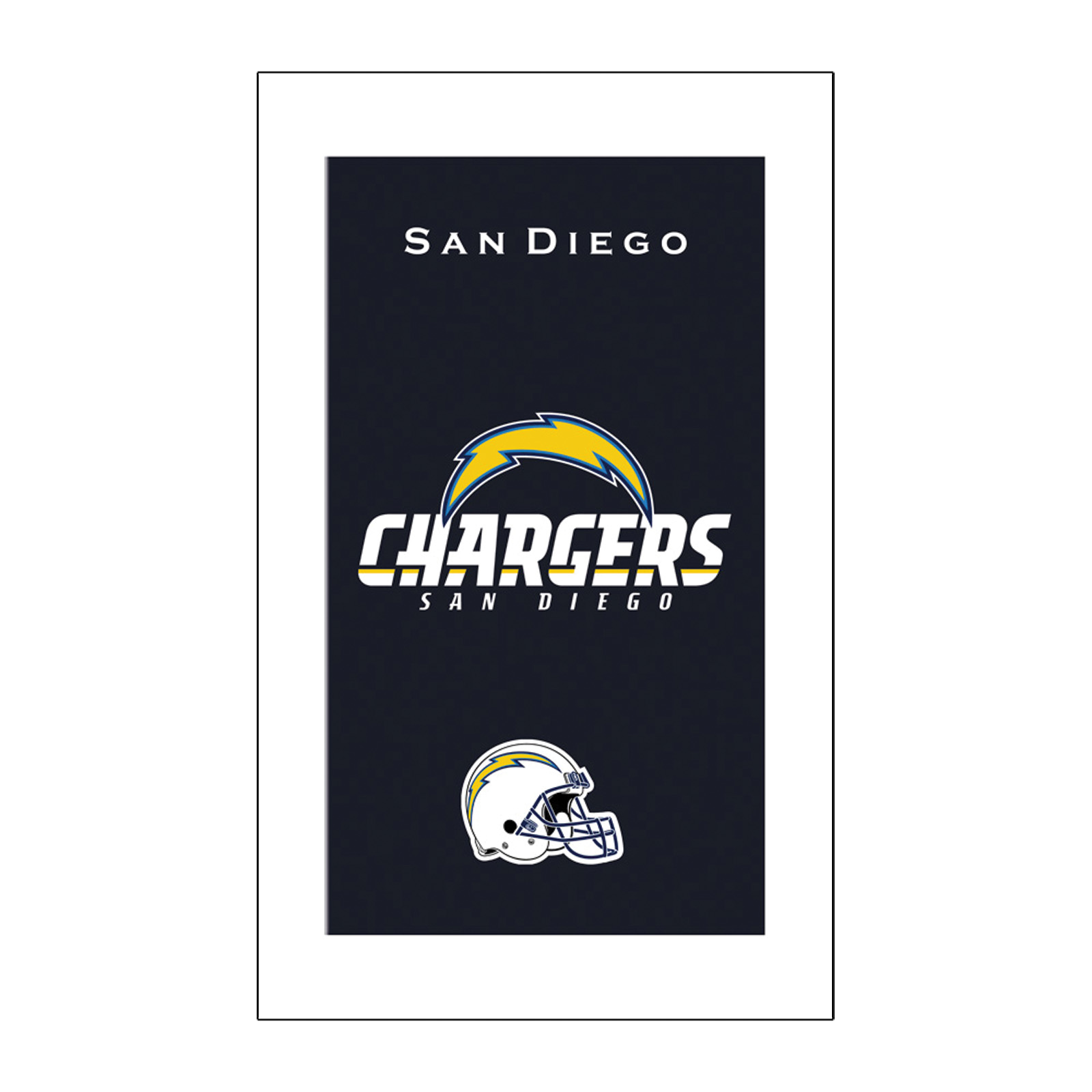 KR Strikeforce NFL San Diego Chargers Towel