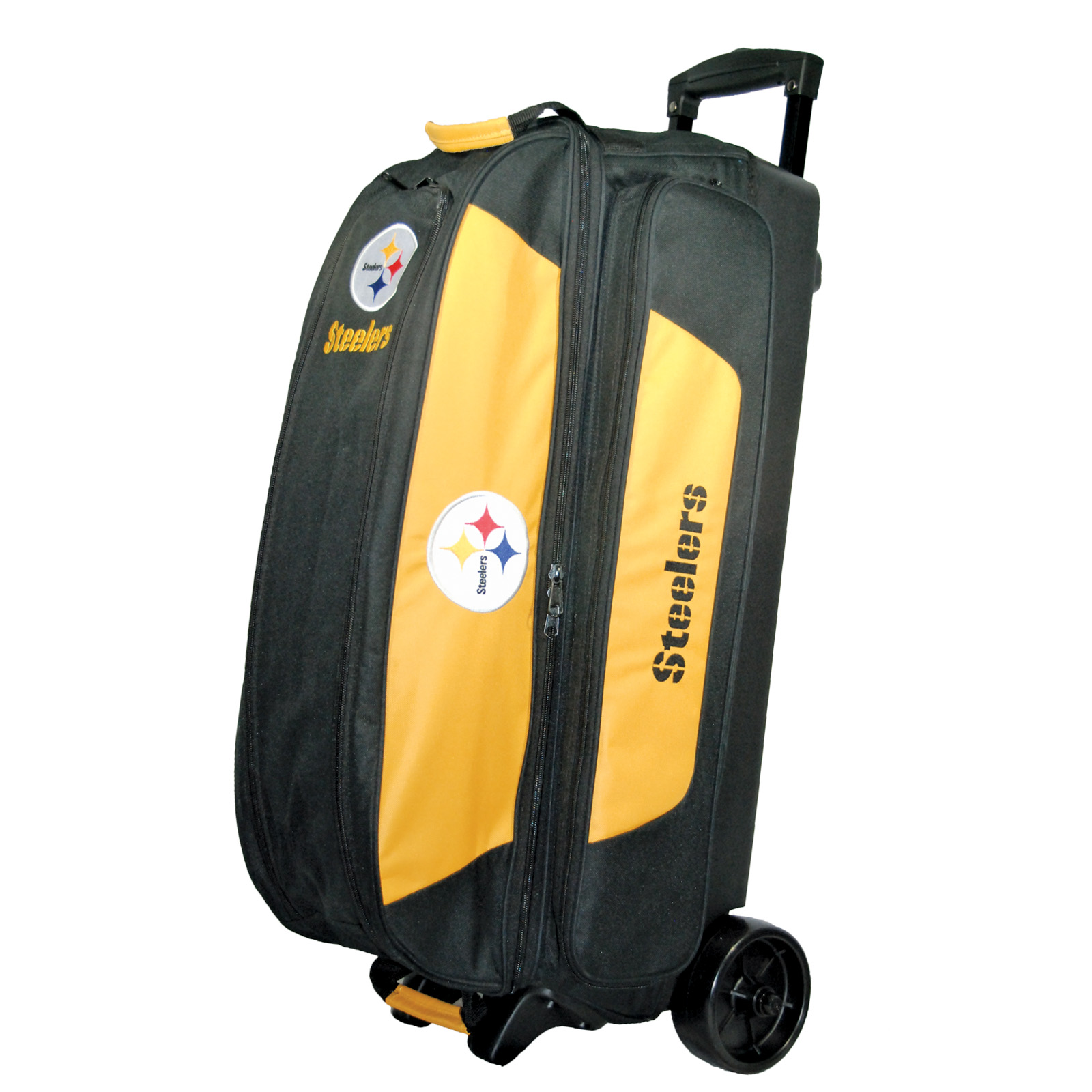 KR Strikeforce NFL Pittsburgh Steelers Triple Roller Bag