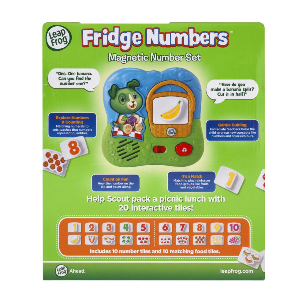 Fridge Numbers Magnetic Set