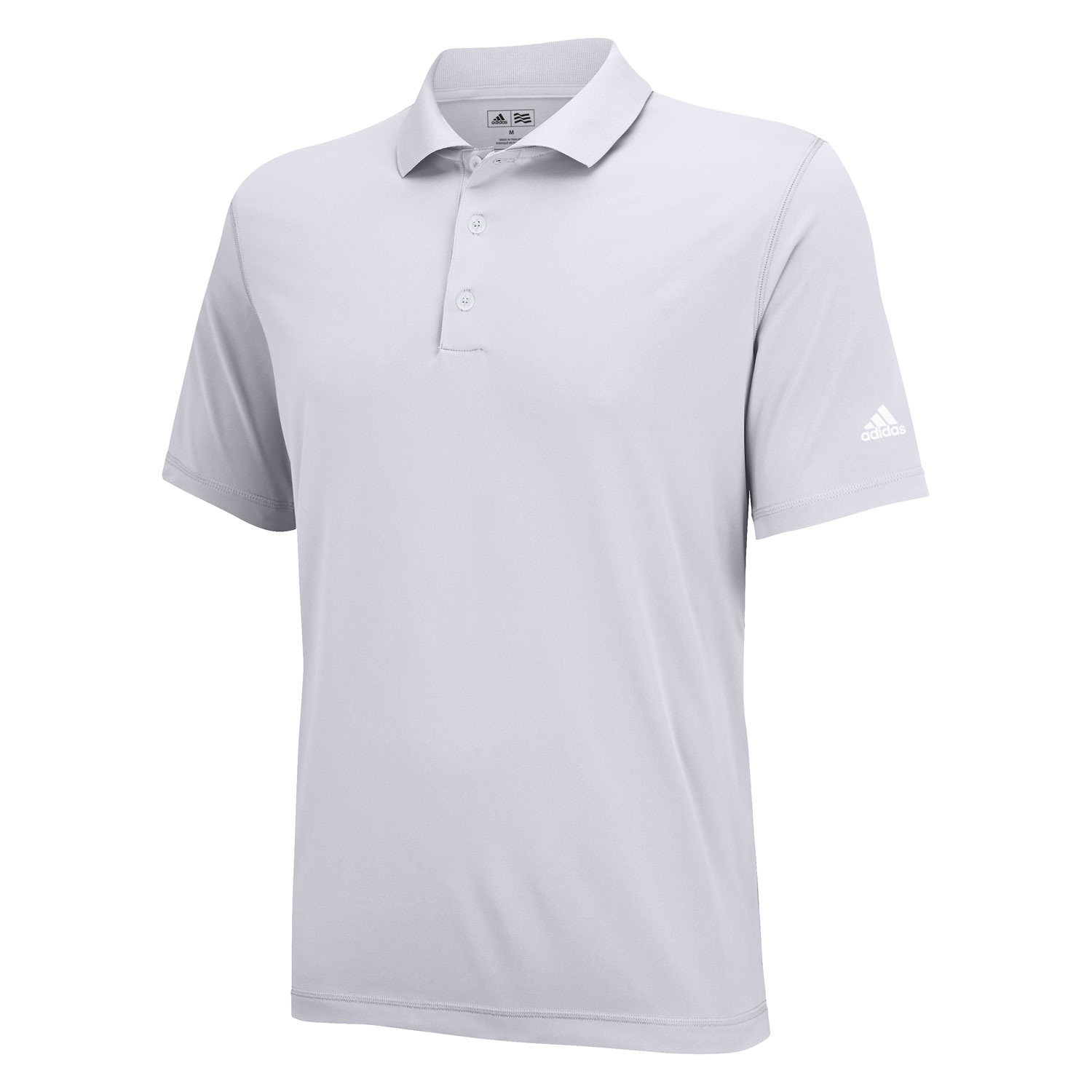 Men's Solid Polo, Light Onix, XX-Large