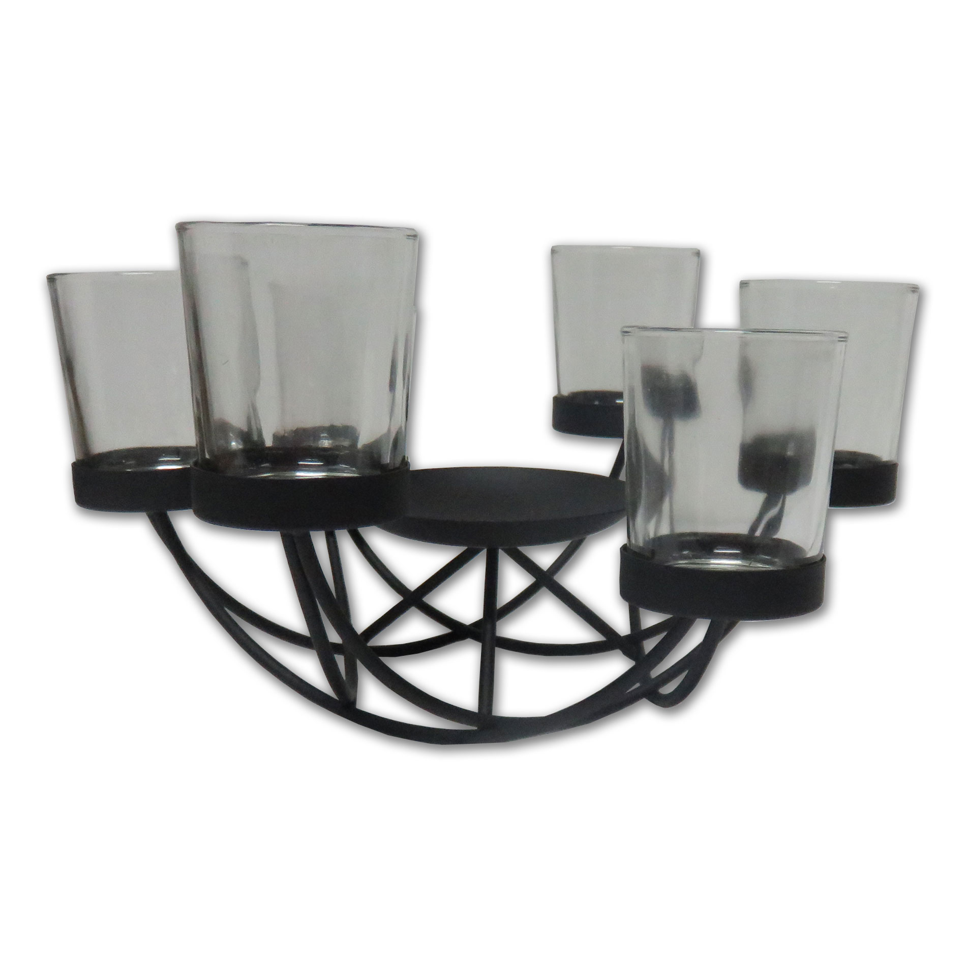 Glass Candle Holder Decor