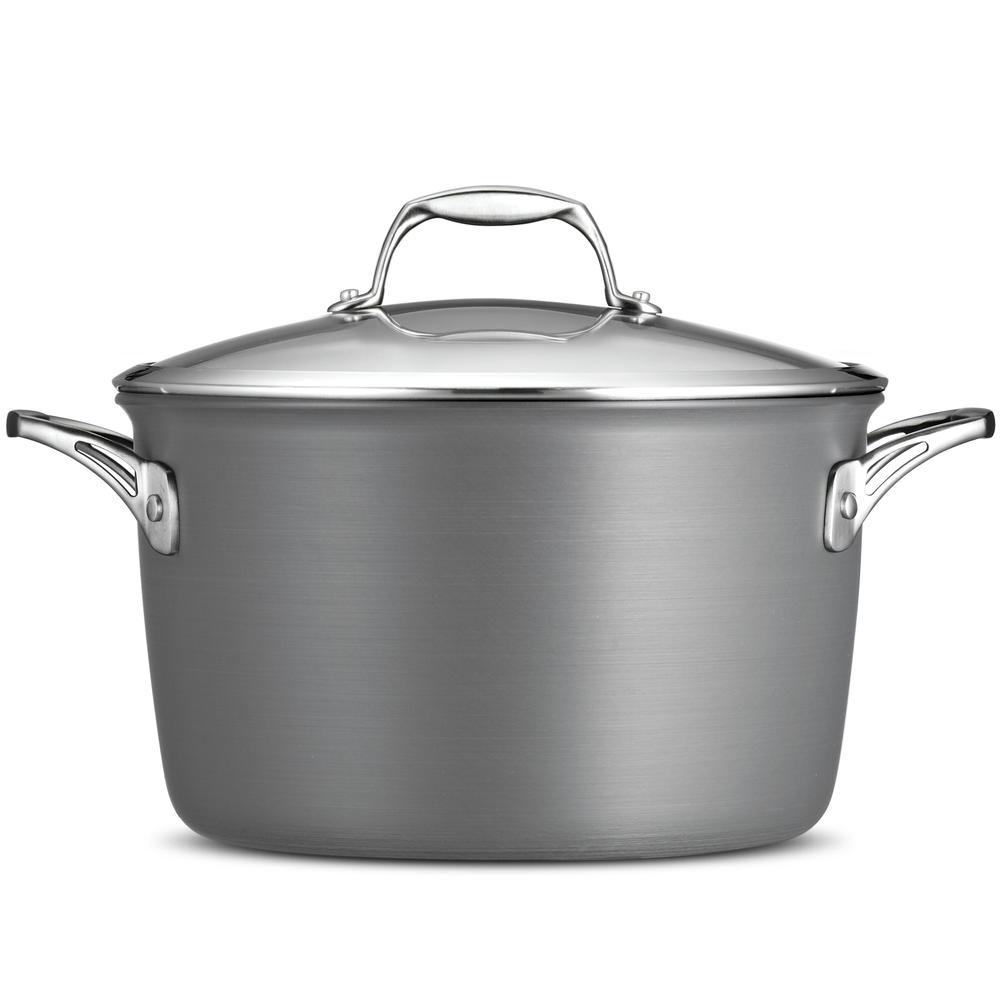 Gourmet Hard Anodized 8 Qt Covered Stock Pot