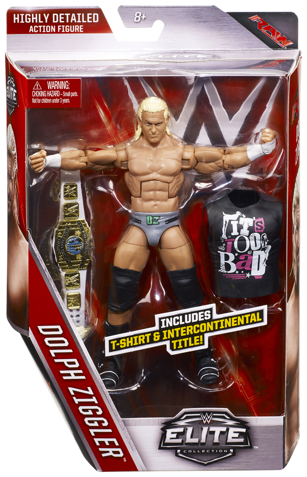 UPC 090125255256 Dolph Ziggler WWE Elite 39 Toy Wrestling Action
