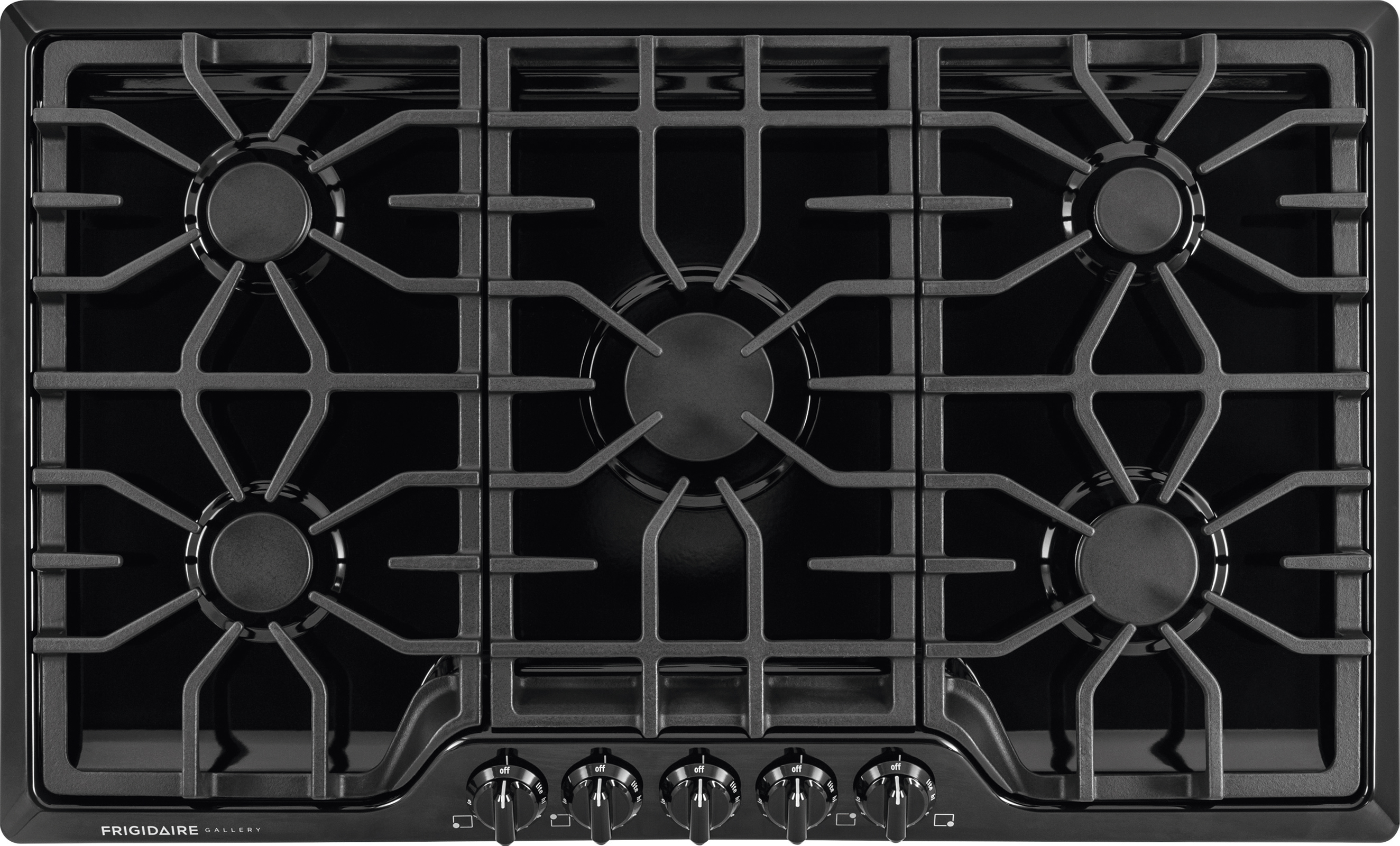 Frigidaire Gallery FGGC3645QB 36'' Gas Cooktop - Black