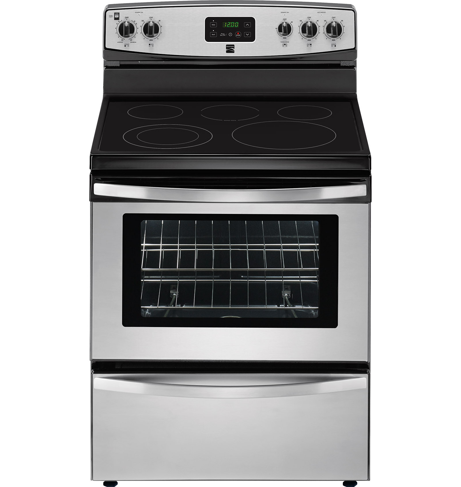 Kenmore 4.9 cu. ft. 5 Element Electric Range Stainless Shop Your Way Online Shopping & Earn