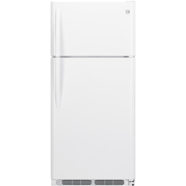 Kenmore 60812 18 cu ft TopFreezer Refrigerator ENERGY STAR with Glass