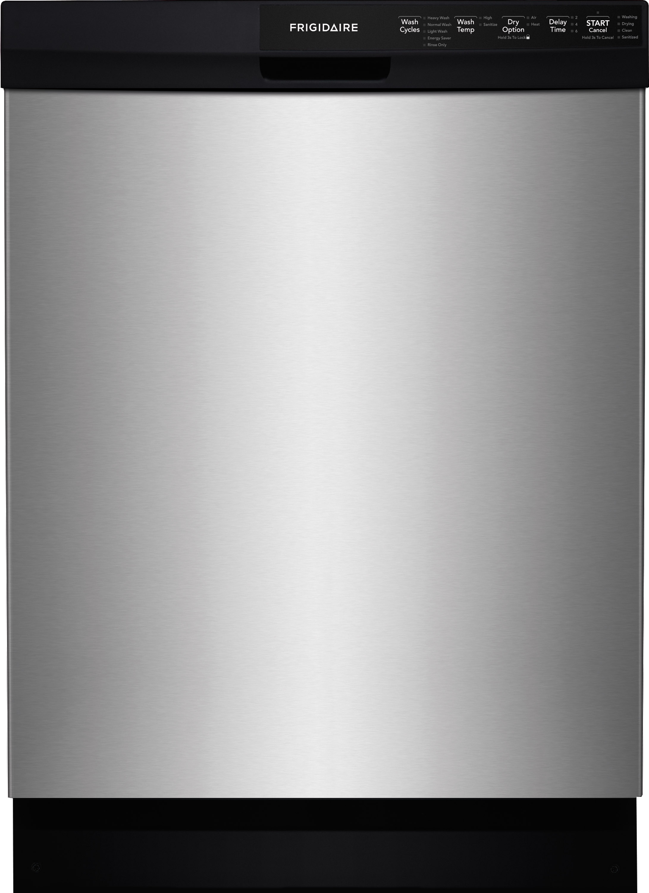 Frigidaire FFBD2412SS 24 Built-In Dishwasher w\/ Hard Food Disposer - Stainless Steel