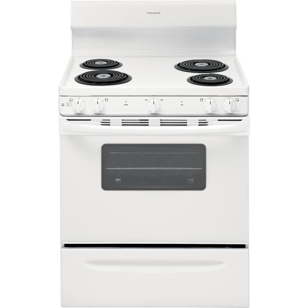 Frigidaire FFEF3010UW 30" Front Control Freestanding Electric Coil