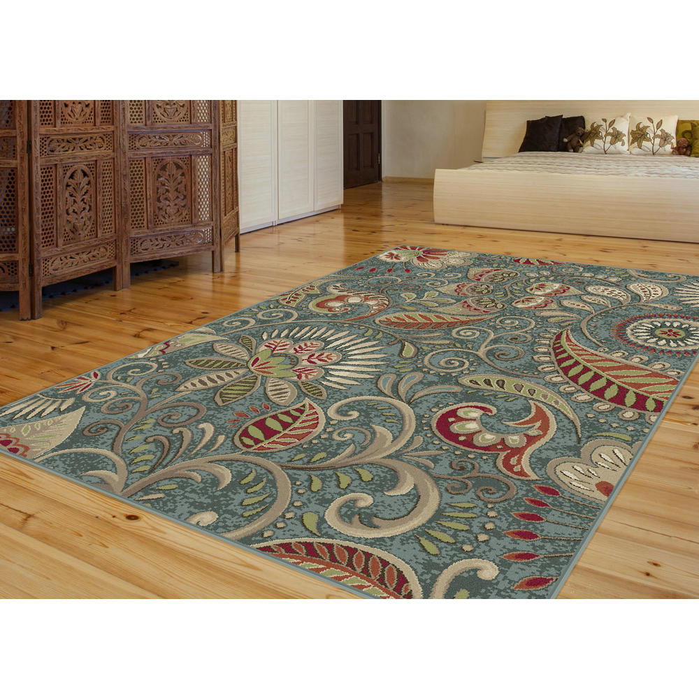Capri Giselle 7 ft. 10 in. x 10 ft. 3 in. Transitional Area Rug