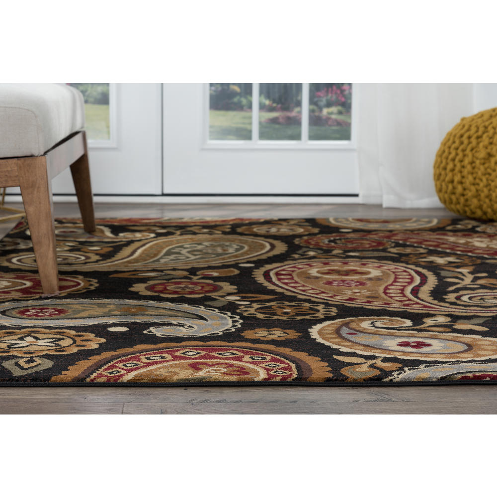 Tayse Rugs Impressions Hayley Paisley Runner - 2'7'' x 7'3''
