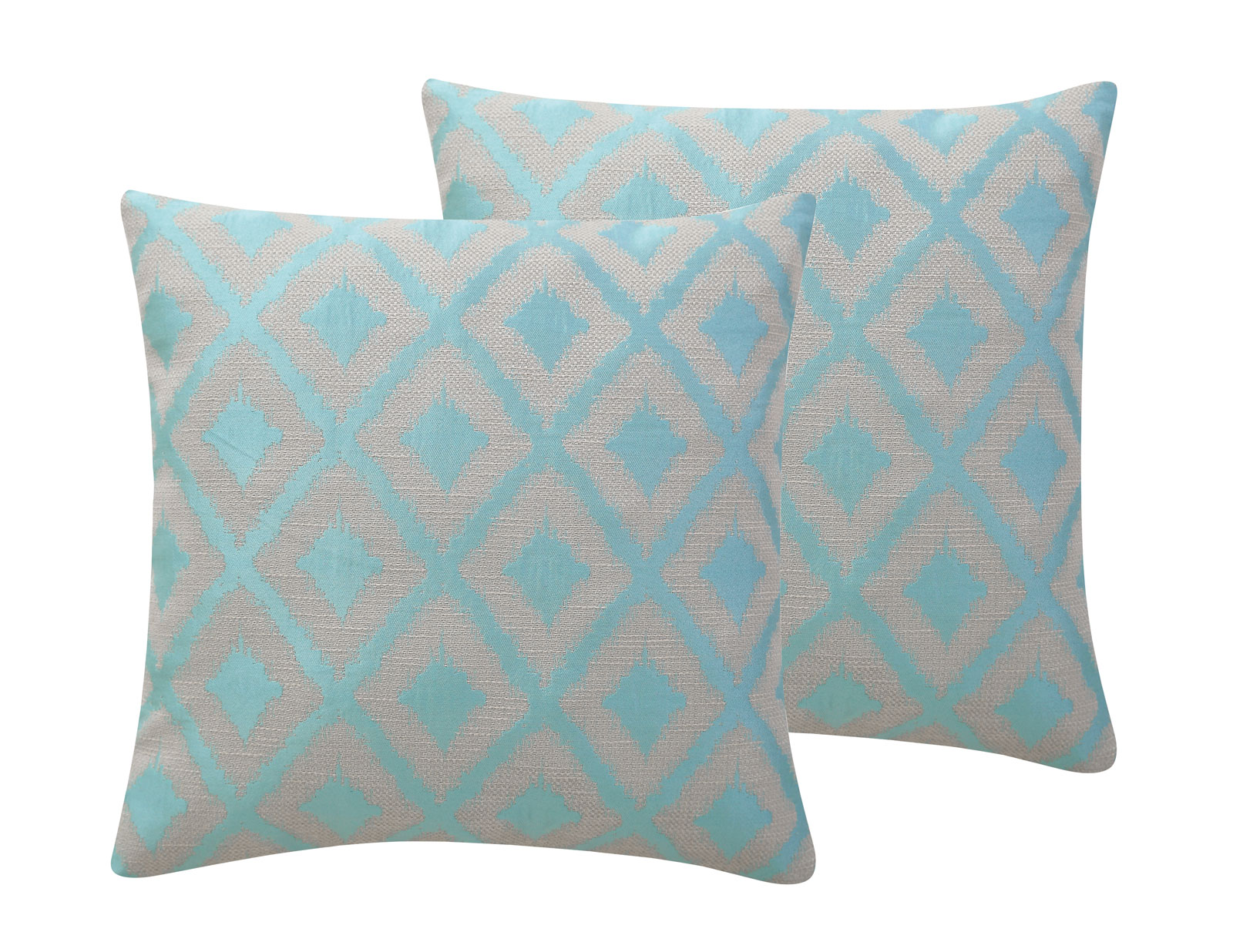 2-Pk. Villa Pillows - Aqua - Home - Home Decor - Pillows, Throws & Slipcovers - Decorative Pillows