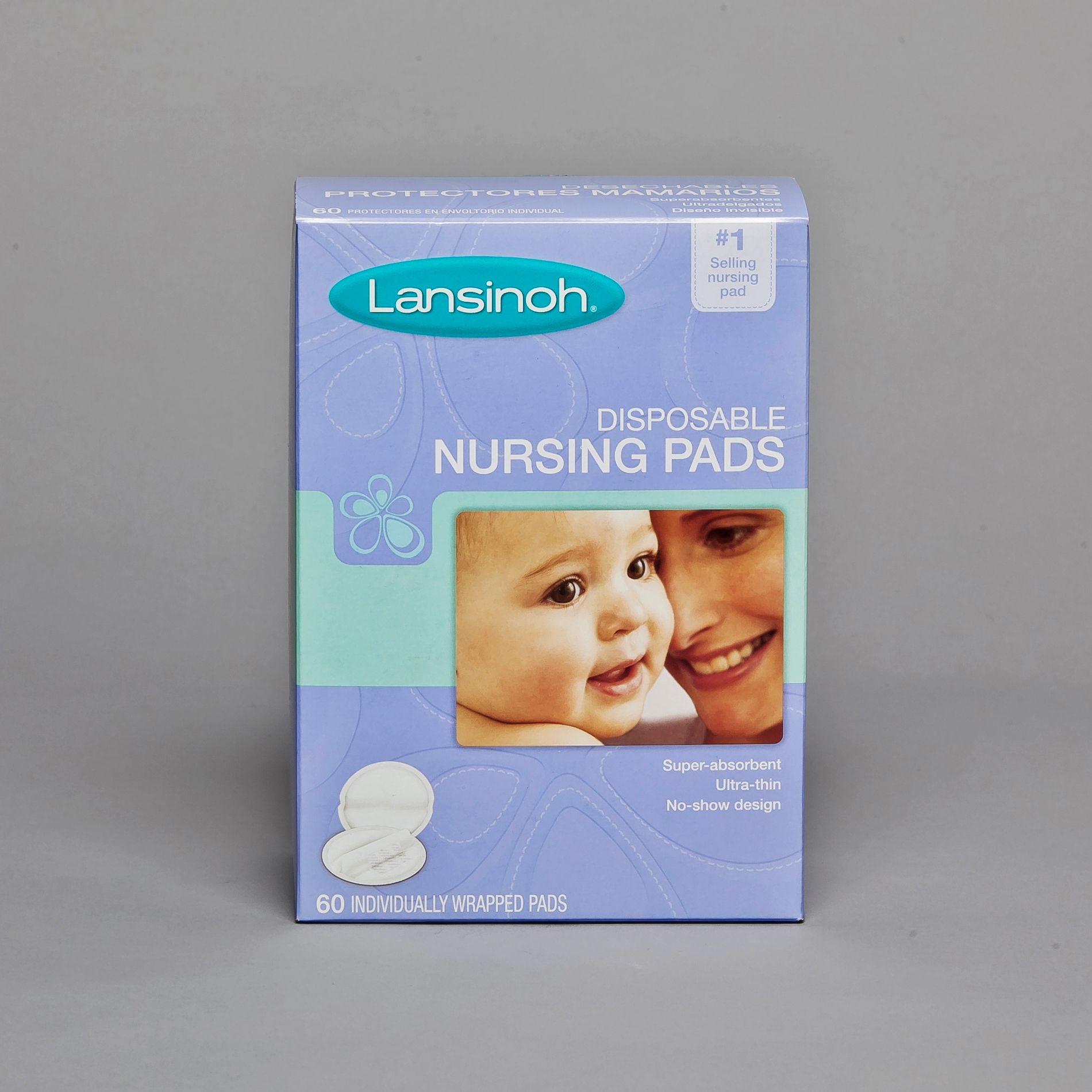 UPC 044677202657 Lansinoh Nursing Pads, Disposable, 60 pads