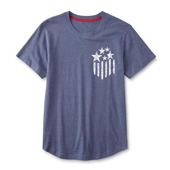 Joe Boxer Men's Pocket TShirt Stars & Stripes