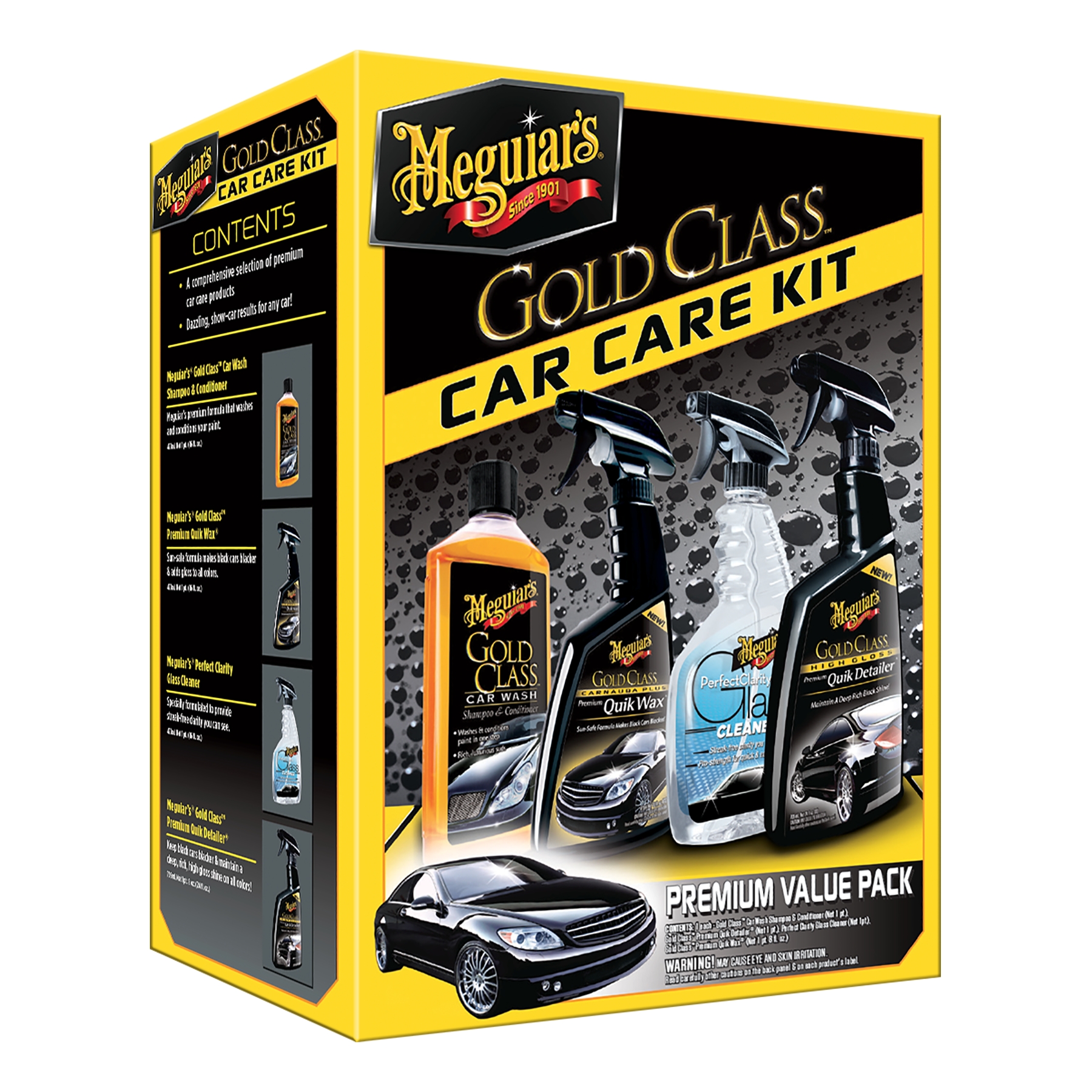 Meguiars Gold Class Car Care Kit