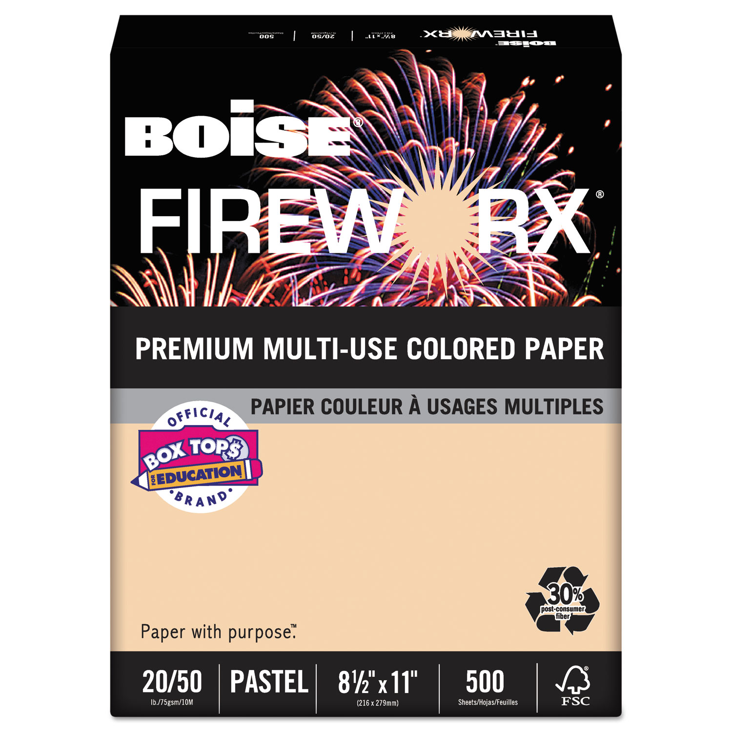 UPC 842356056740 product image for Fireworx Colored Paper, Rat-a-Tat Tan | upcitemdb.com
