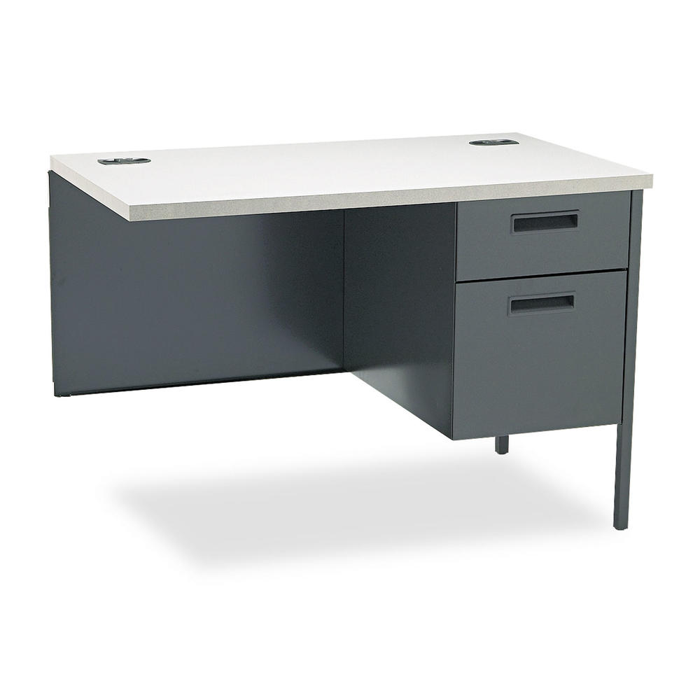 HON HONP3235RG2S Metro Classic Workstation Return, Right, 42w x 24d, Gray Patterned/Charcoal