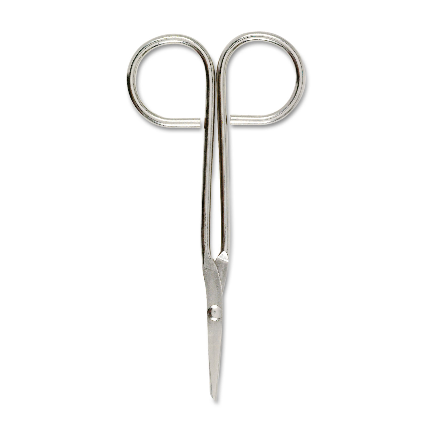 First-Aid Scissors, 4 1/2" Long, Nickel Plated