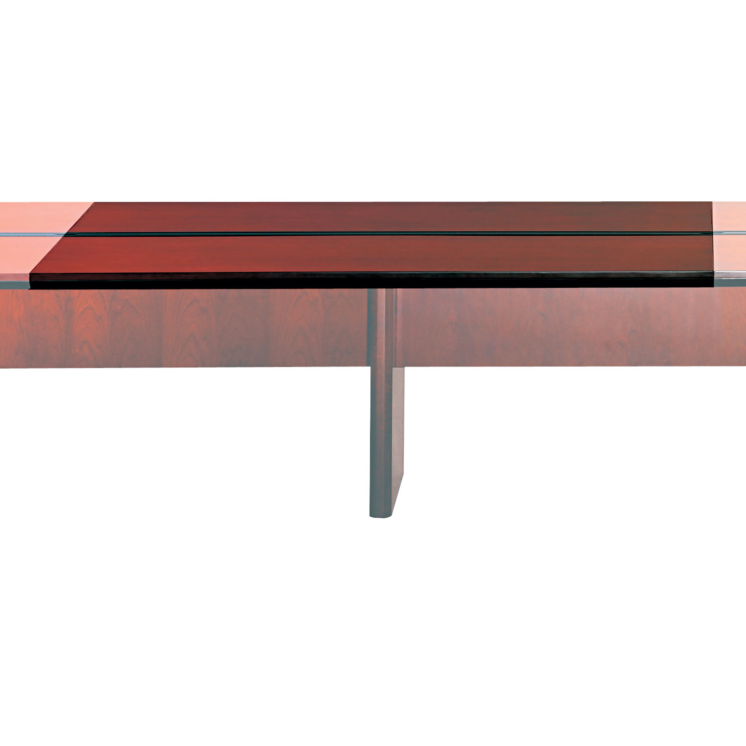 Mayline MLNCMT72ATMAH Corsica Conference Series 6' Adder Modular Table Top, Mahogany