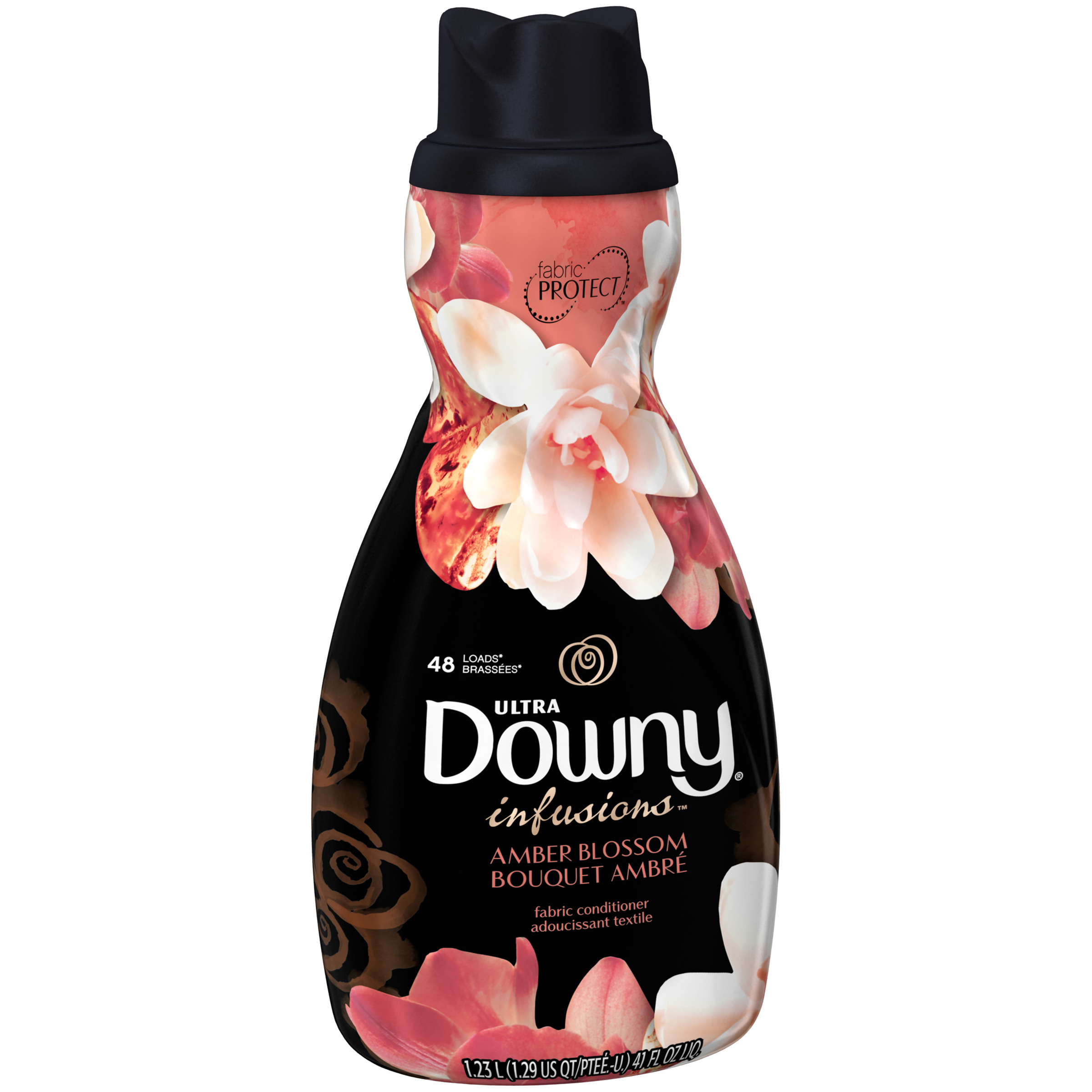 UPC 037000952749 product image for Infusions Ultra Downy Infusions Amber Blossom Liquid Fabric Conditioner 41 FL Oz | upcitemdb.com