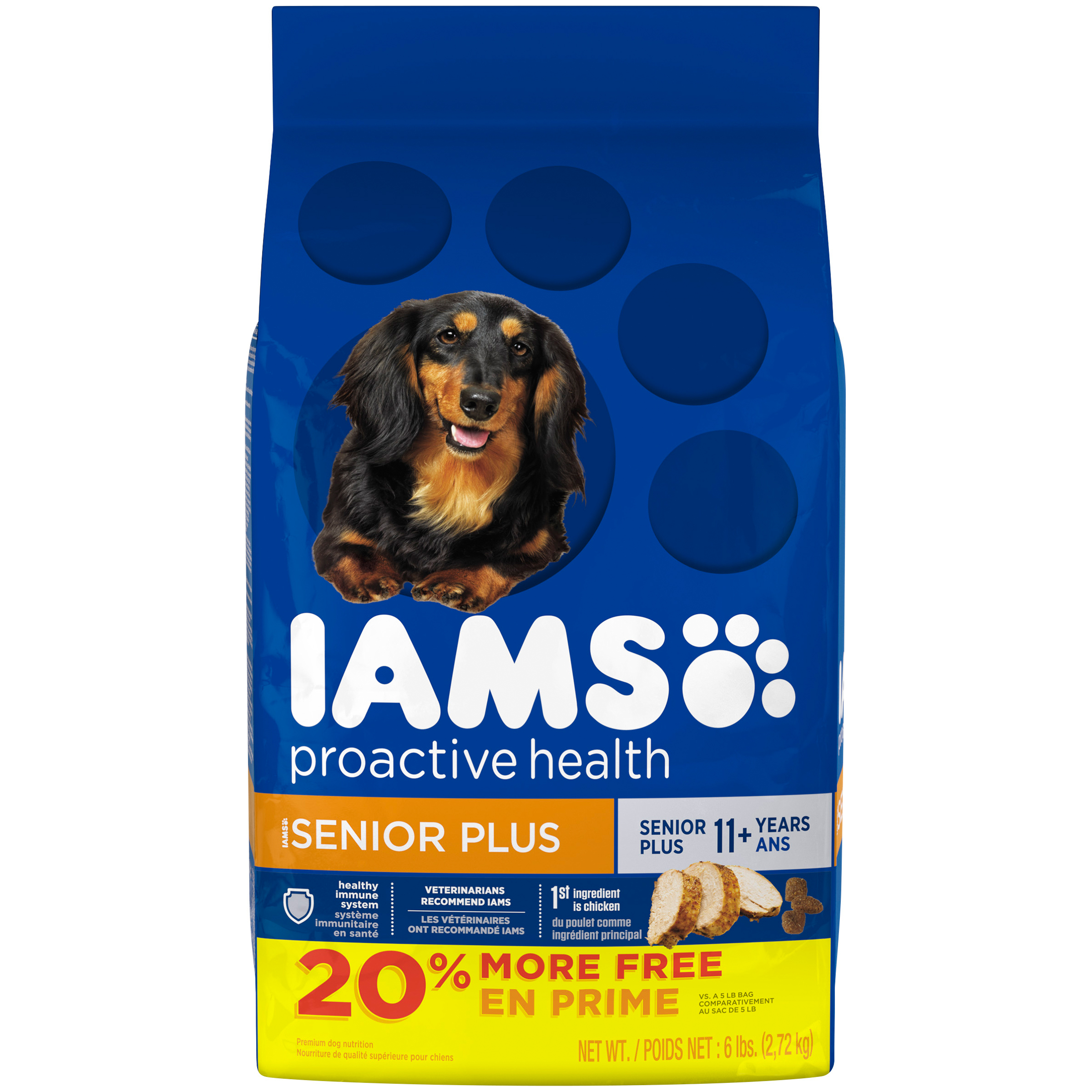 Iams ProActive Health Senior Plus Dog Food 6 LB BAG Shop Your Way