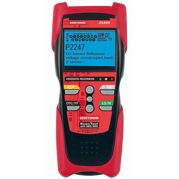 Craftsman 25488 CanOBD2® ABS+SRS Scan Tool Sears Hometown Stores
