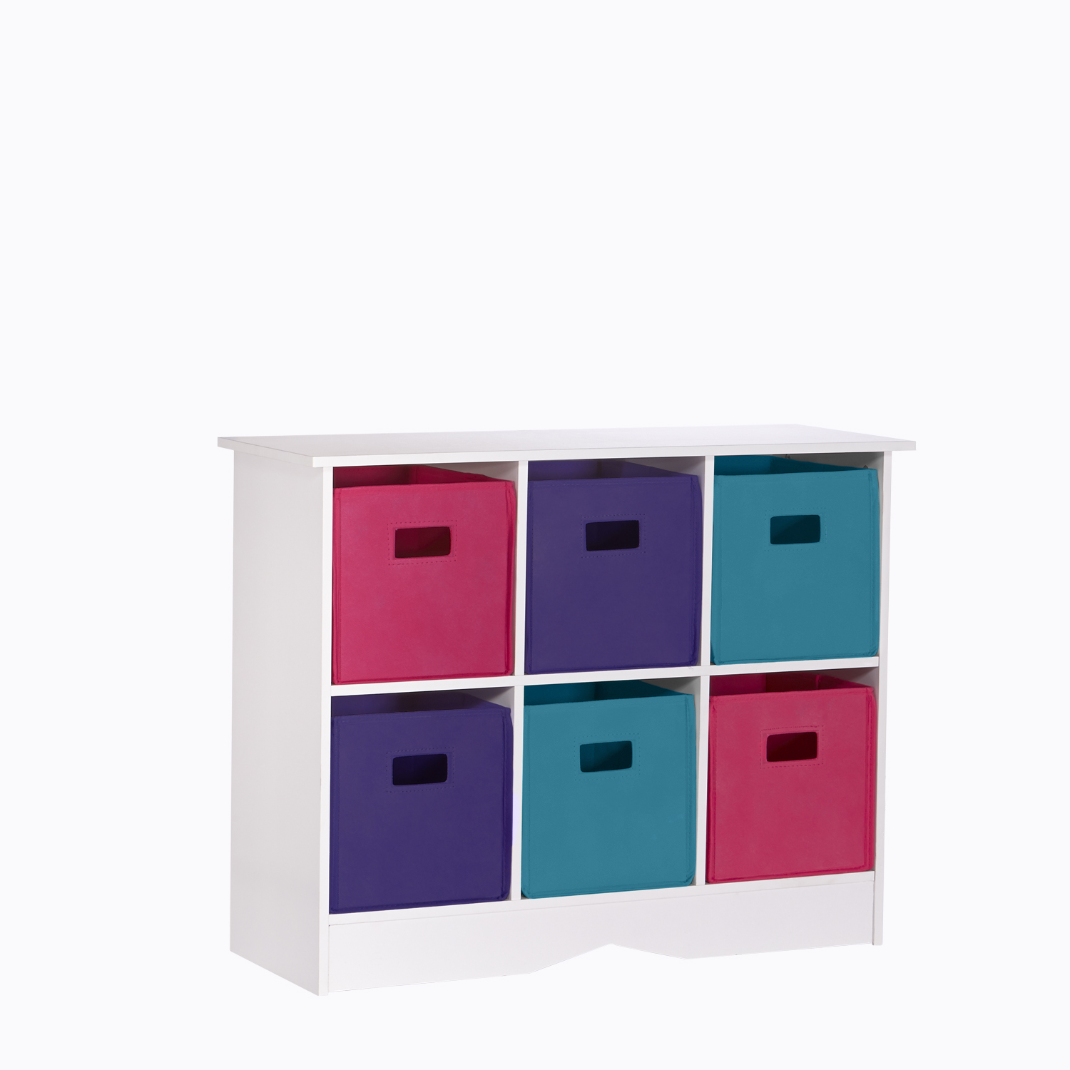 White Cabinet With 6 Jewel Bins Kmart