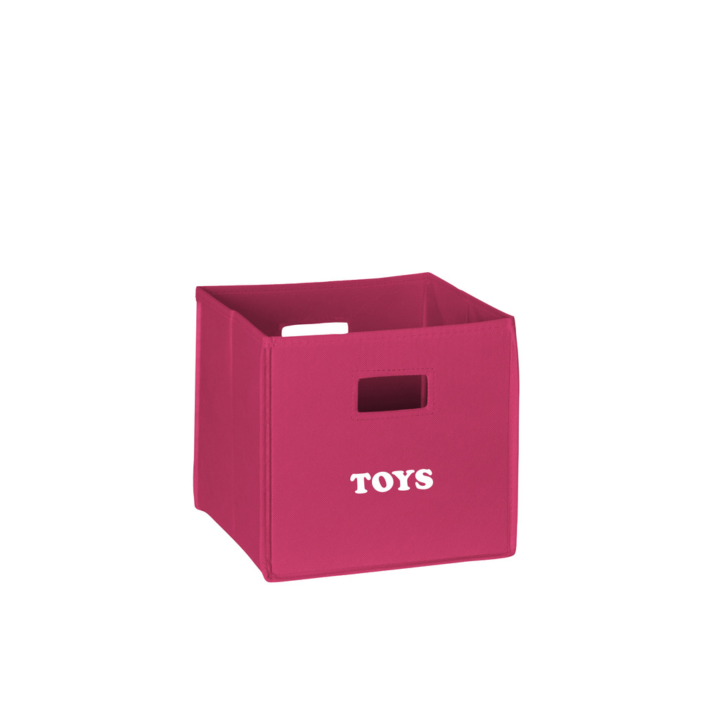 Folding Storage Bin With Print - Toys Available in Assorted Colors