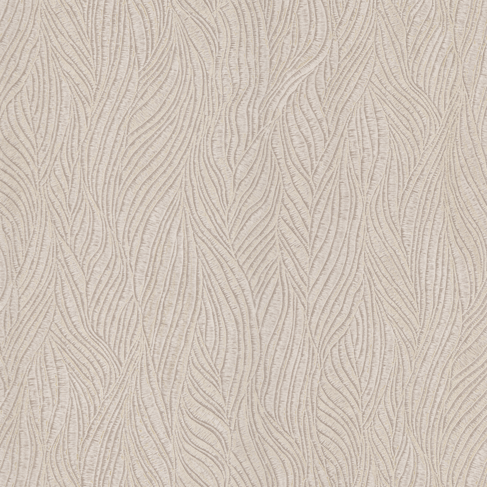 Felicity Taupe Fabric Texture Wallpaper