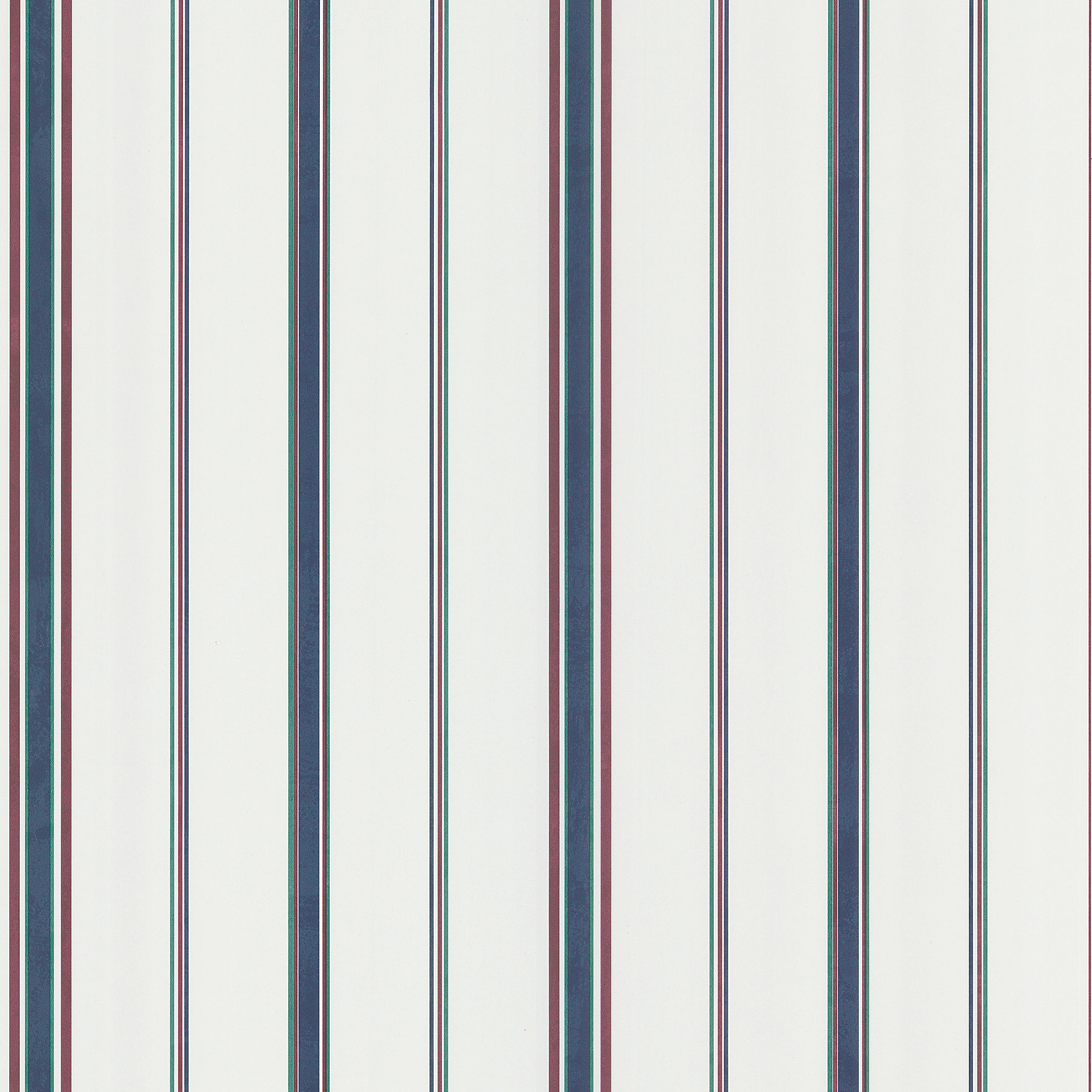 Billy Dark Blue Stripes Wallpaper