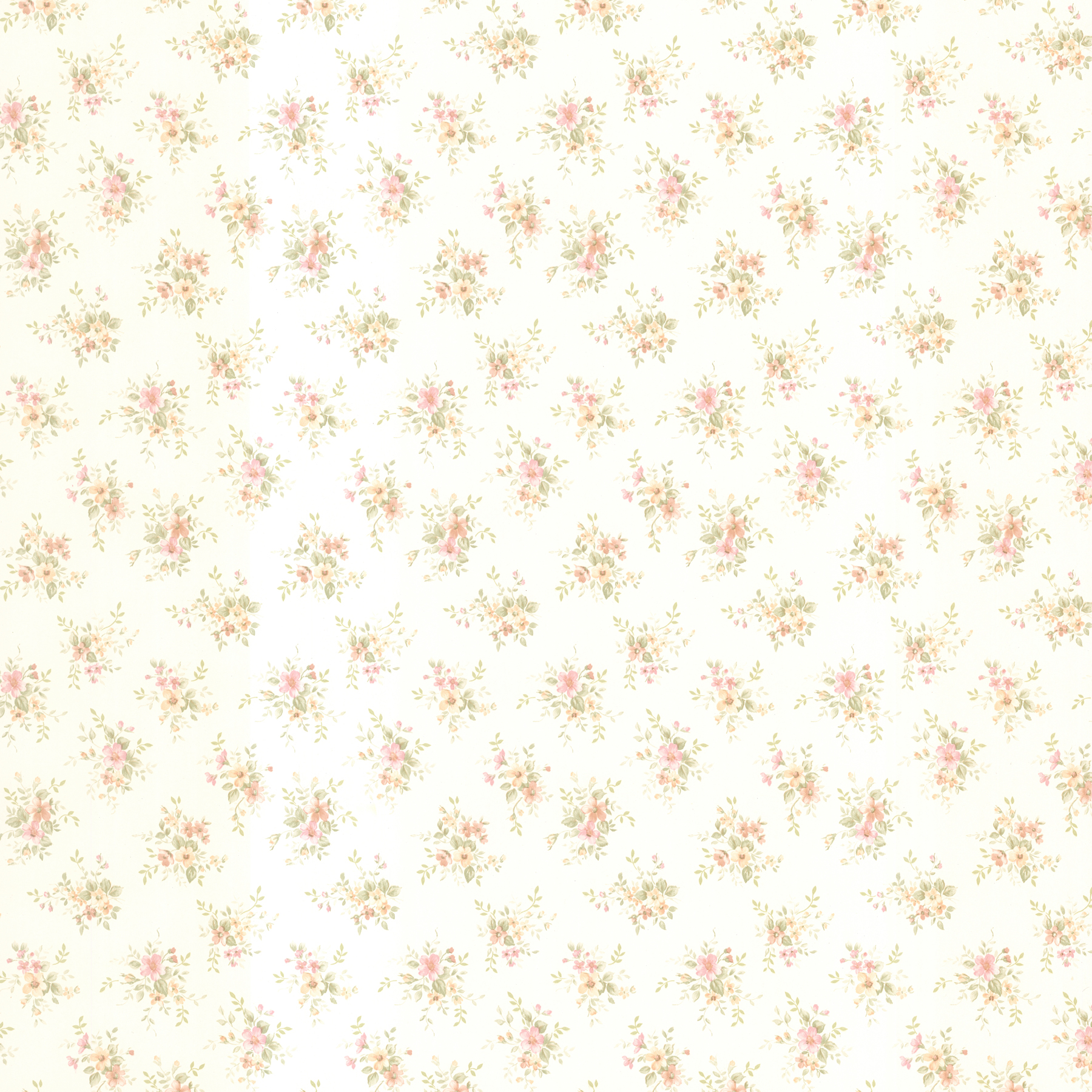 Vera Pink Floral Bouquet Wallpaper
