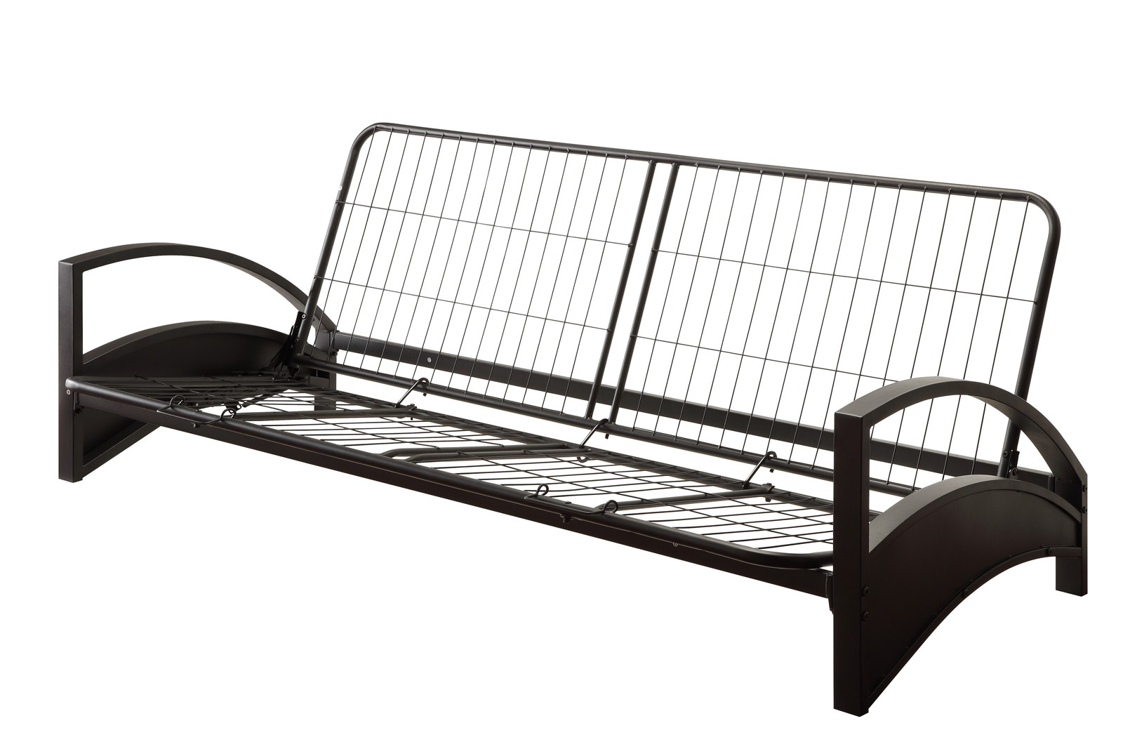 Lifestyle Solutions Cottage Futon Frame Satin White Queen White