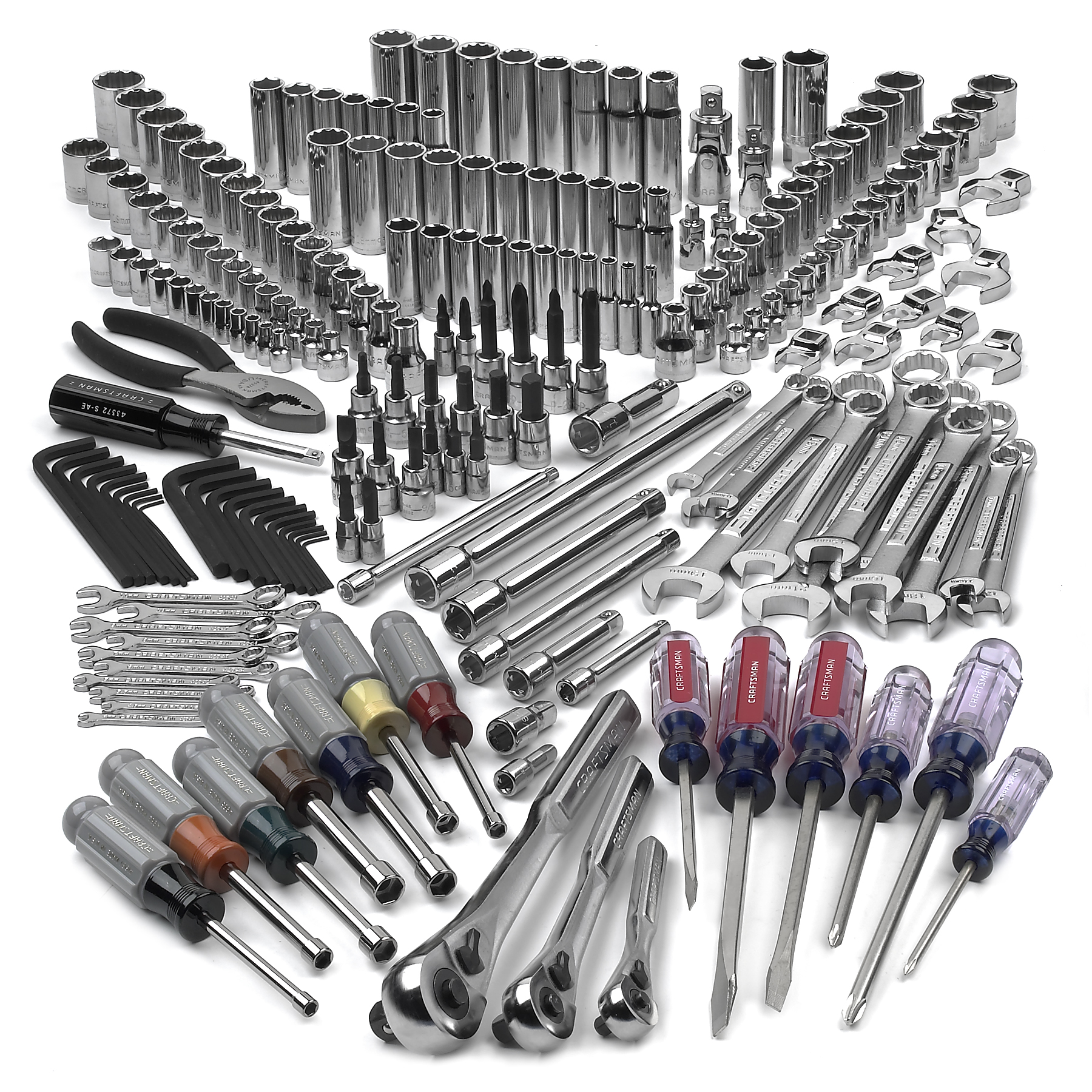 Craftsman 215 Piece ALL METRIC Mechanics Tool Set