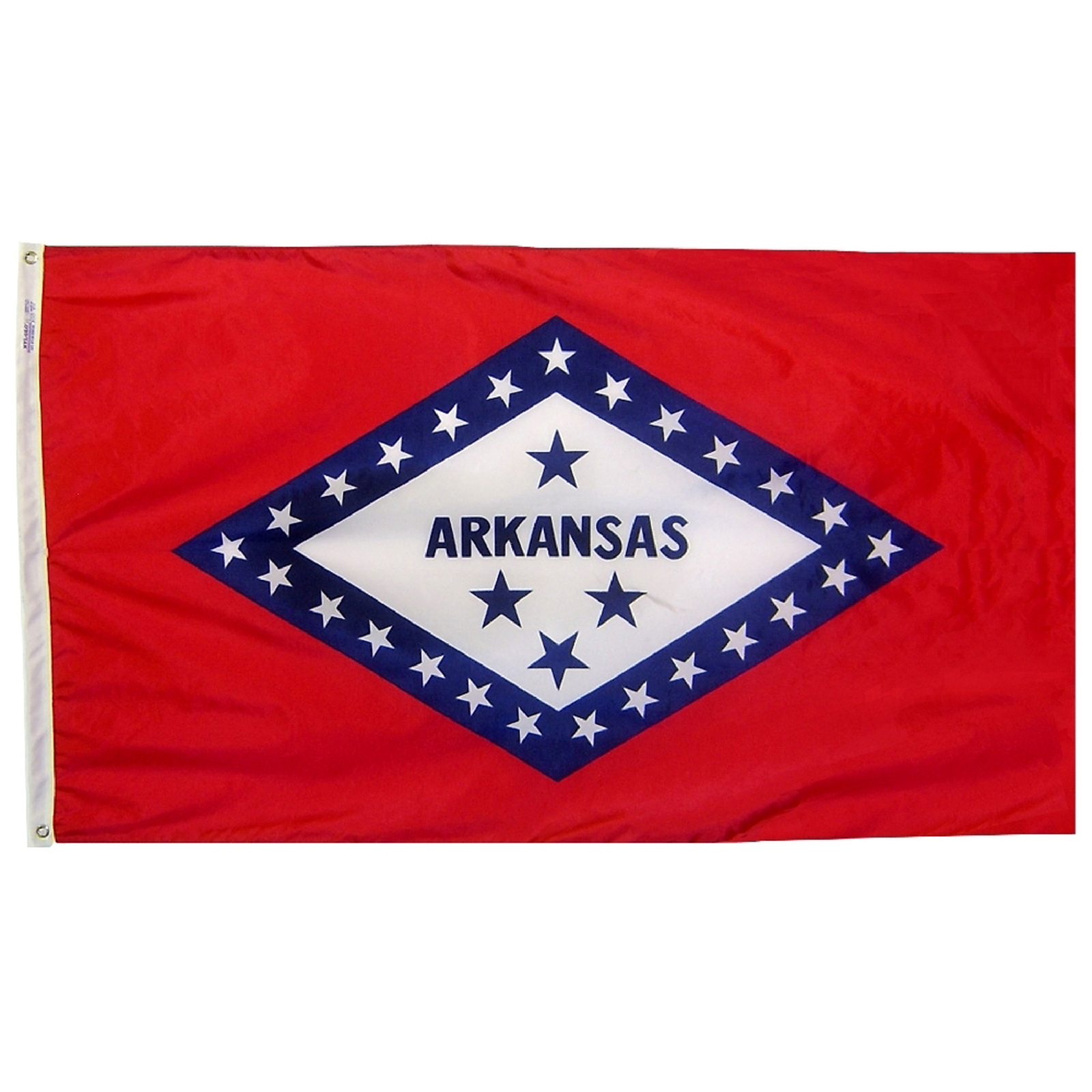 Annin Flagmakers Arkansas State Flag 3' x 5' Nylon,