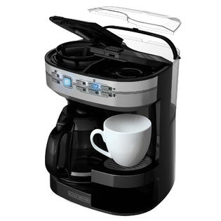 BLACK+DECKER CM6000BDM Cafe Select Dual Brew Coffeemaker with Travel Mug