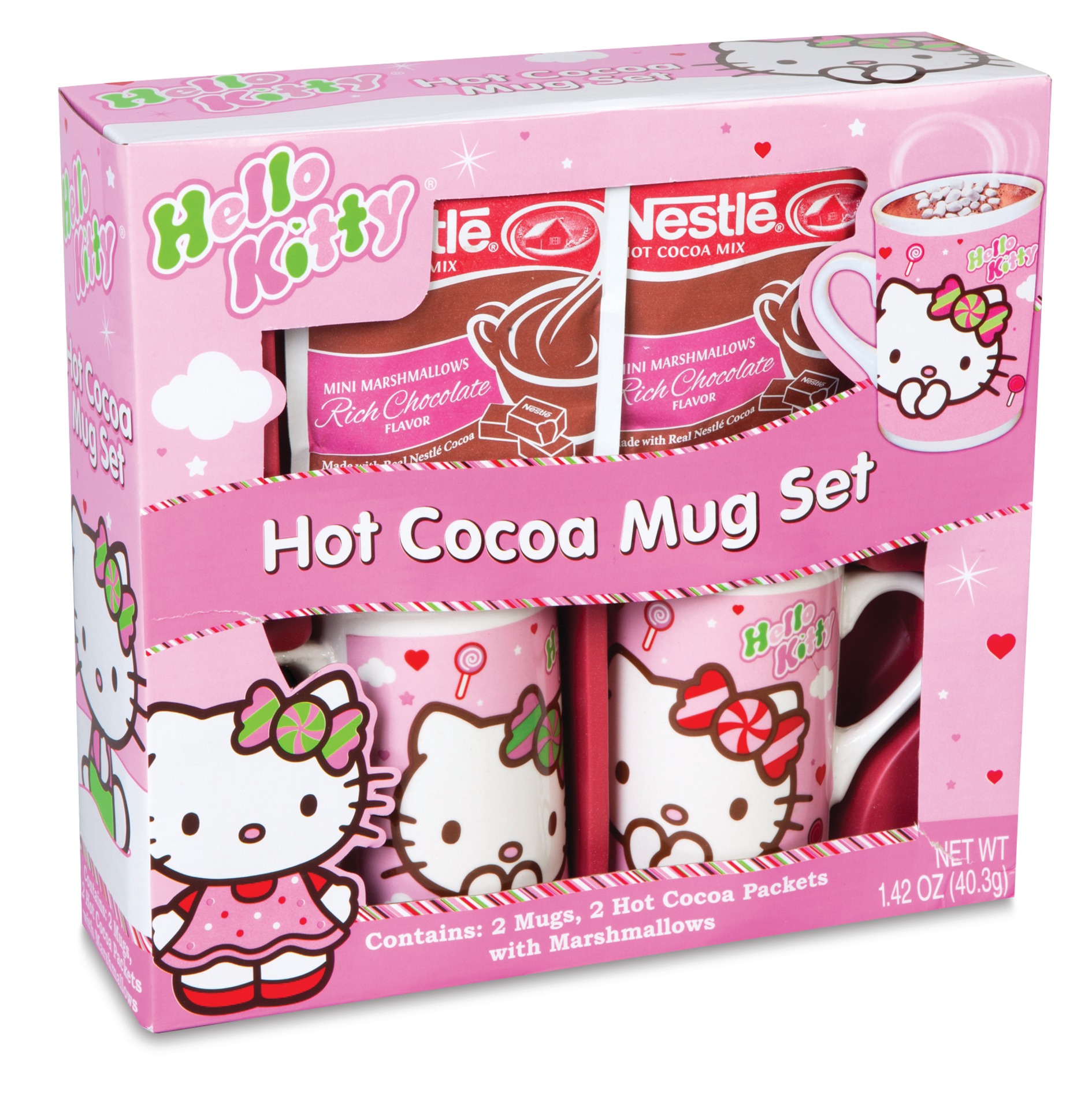 Hello Kitty Nestle Hot Cocoa Mug Set, 1.42 Oz. Shop Your Way Online