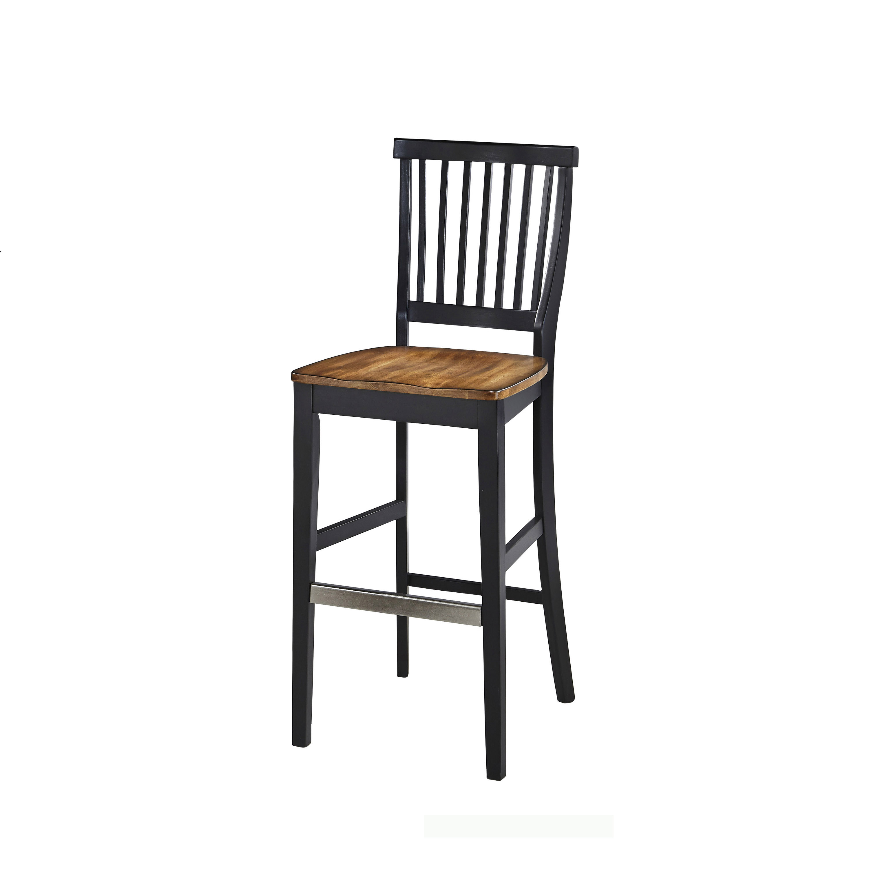 Wood Distressed Bar Stool | Kmart.com