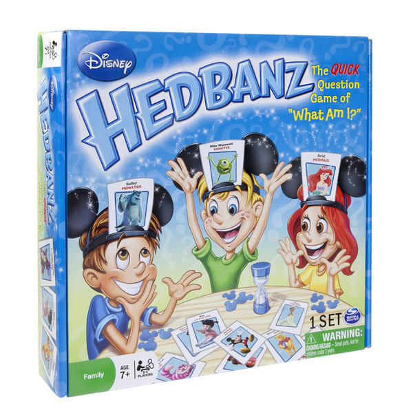 Spin Master Games Disney HedBanz 2nd Edition Board Game Toys & Games