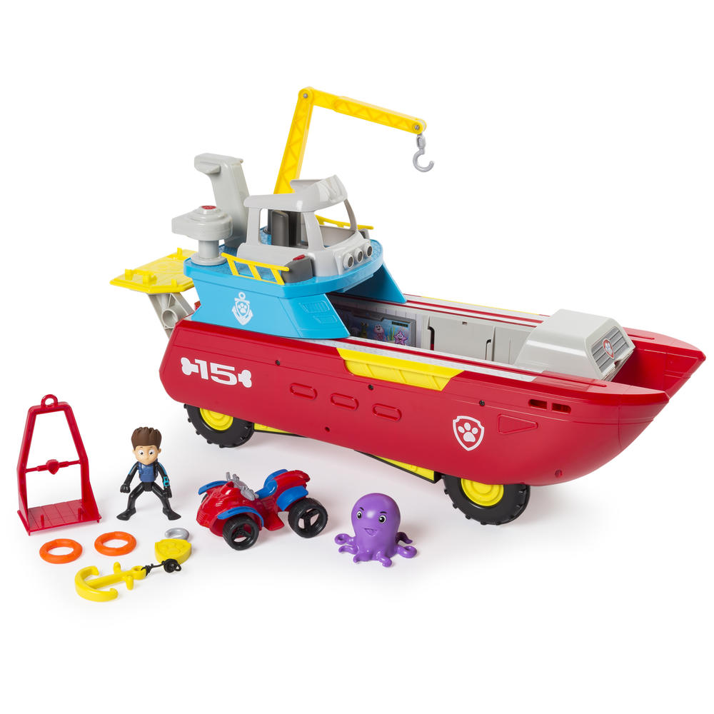 Paw Patrol Sea Patroller Transforming Vehicle with Lights & Sounds