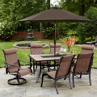 Jaclyn Smith Marion 6 Dining Chairs- Red - Outdoor Living ...