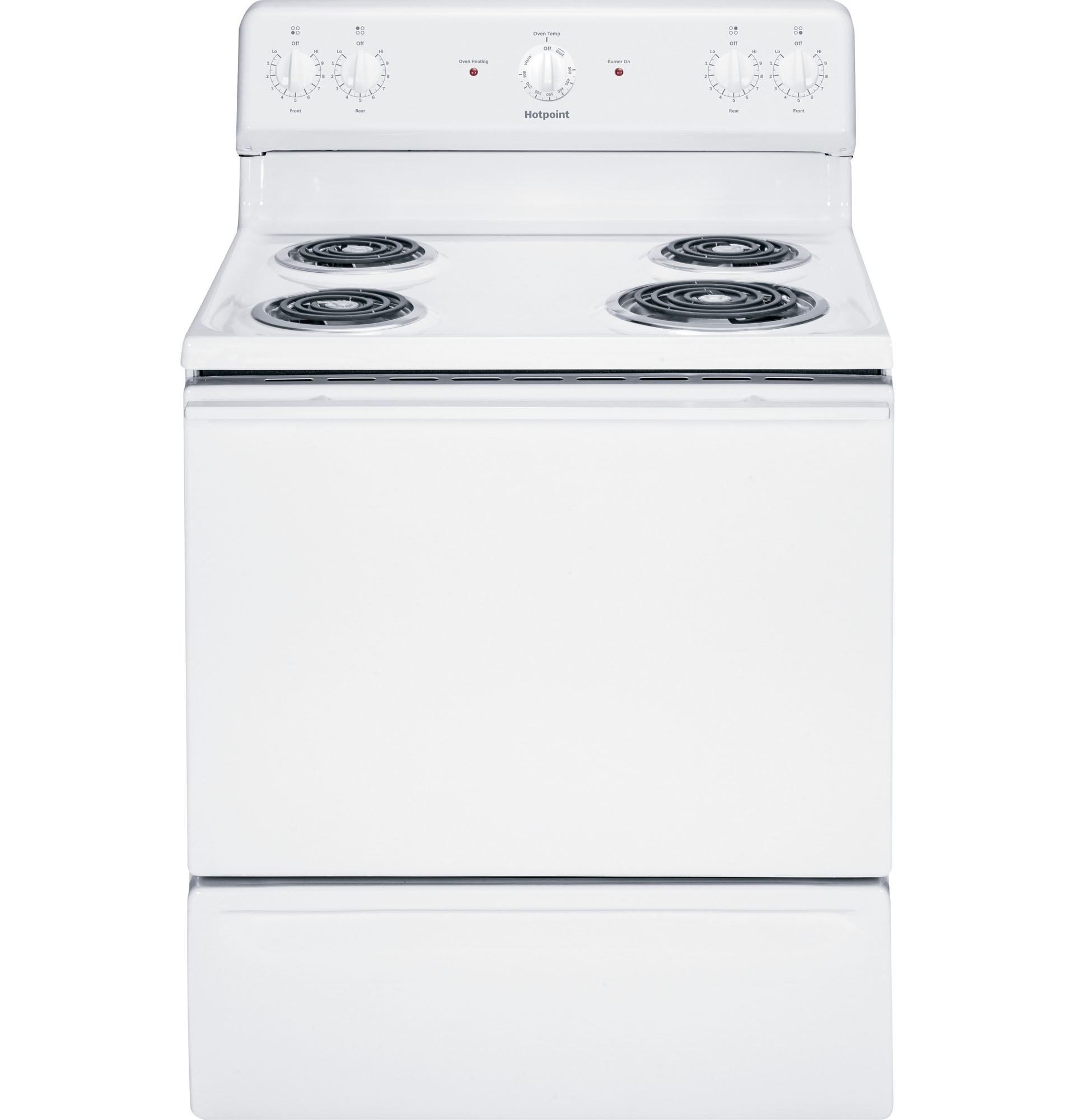 UPC 084691263326 GE Hotpoint 30" White FreeStanding Electric Range