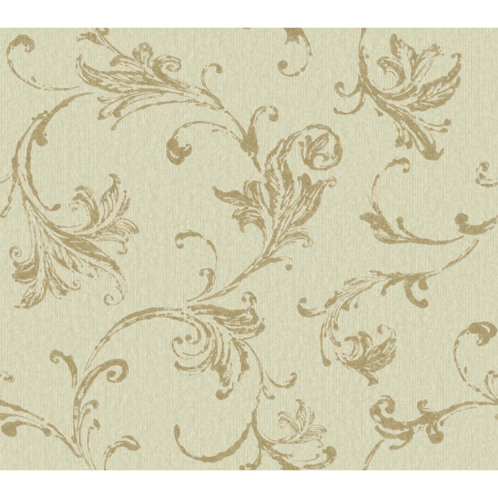 York Wallcoverings Impressions Burlap Textured Scroll  Wallpaper