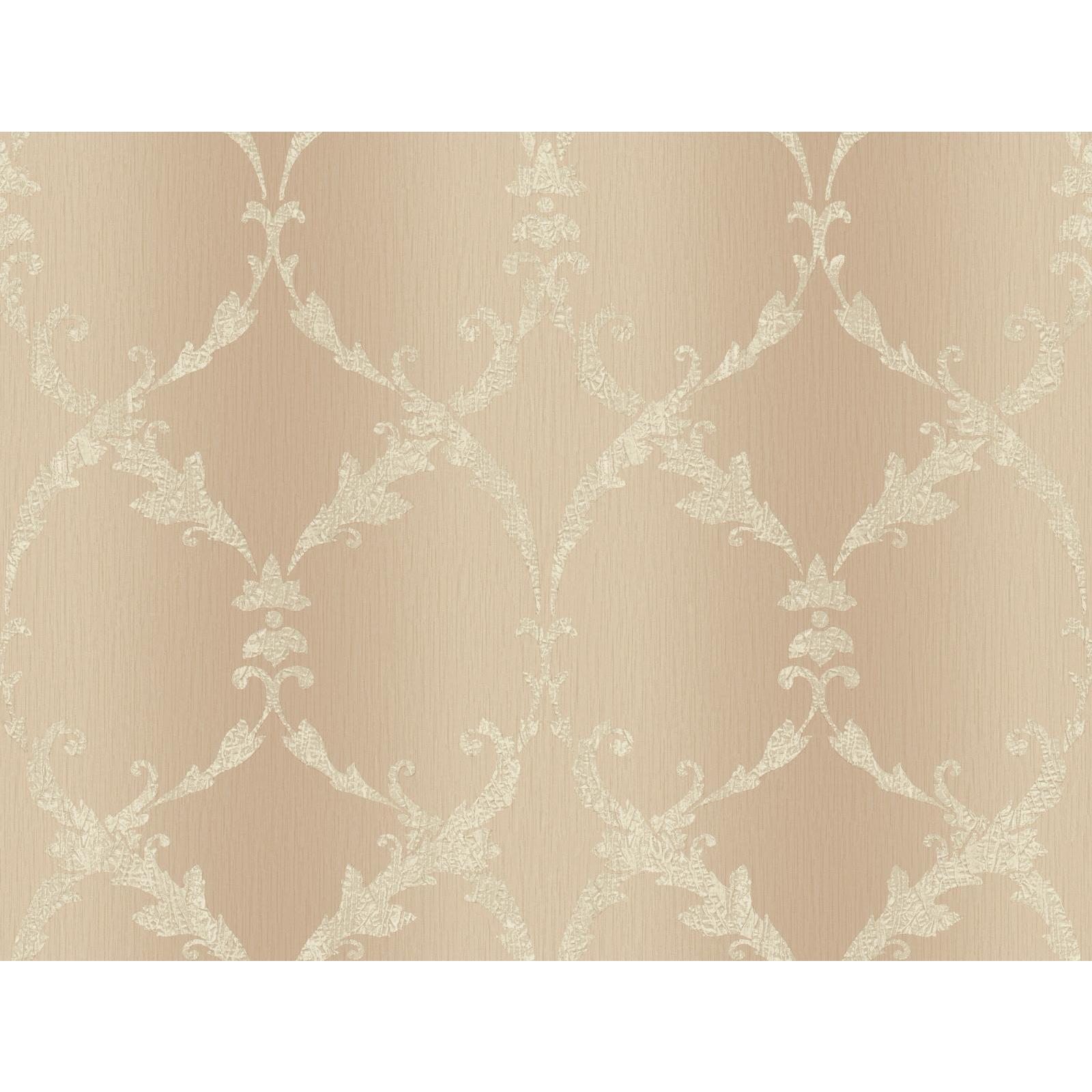 York Wallcoverings Impressions Gated Scroll  Wallpaper